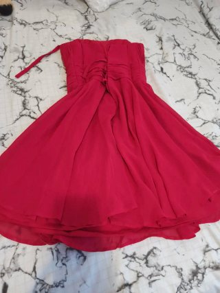 Vestido elegante rojo