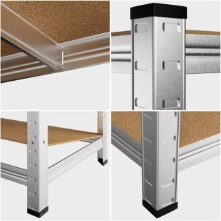 Pack 2 Estanterías Metálicas 180cm NUEVAS