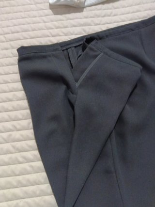 Pantalón de vestir negro talla52