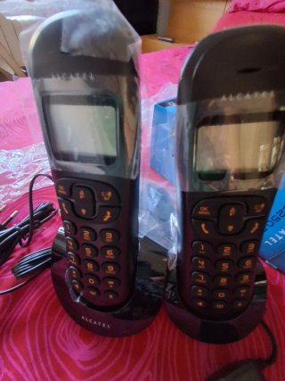 Dúo Teléfonos Inalámbricos Alcatel C250 Duo