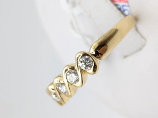 Anillo Oro 18k con Diamantes