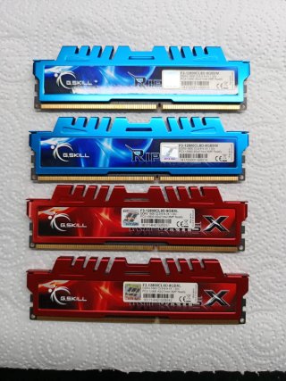 Memoria RAM G.Skill DDR3 16GB (4x4GB) 1600MHz CL8