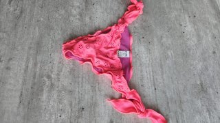Costume F**K rosa/viola taglia S