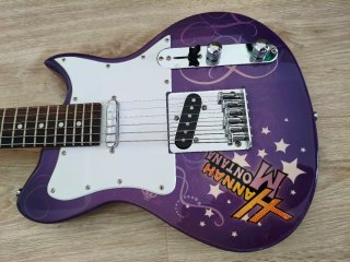 Guitarra Washburn Hannah Montana Disney
