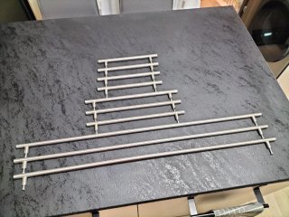 Tiradores cromados para muebles