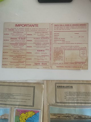 Álbum España Cromos 1967 Completo