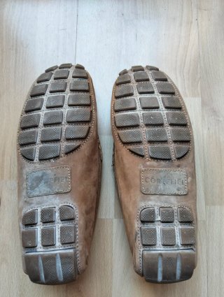 Mocasines Cortefiel Piel Marrón Talla 42