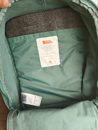 Mochila Fjällräven Kanken 16L Azul/verde
