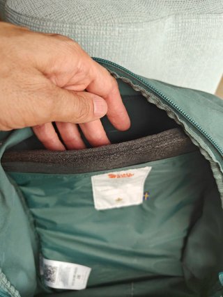 Mochila Fjällräven Kanken 16L Azul/verde