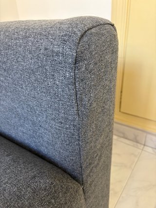 Sofá IKEA 2 plazas gris tela