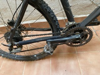 Bicicleta Decathlon Negra