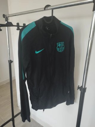Chándal FC Barcelona Nike Negro/Turquesa