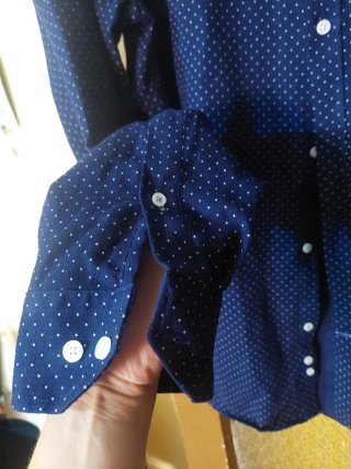 Camisa de hombre MOMEN azul