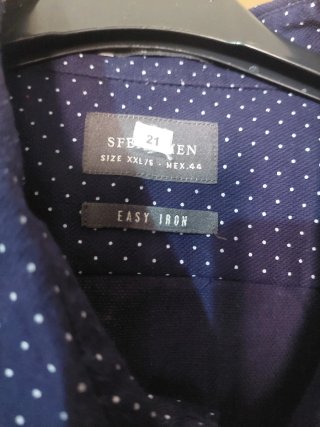 Camisa de hombre MOMEN azul