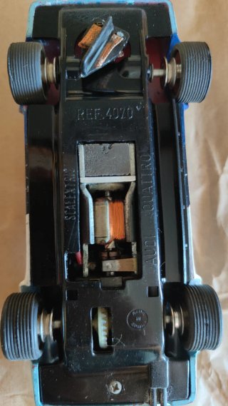 Scalextric Audi Quattro pintado