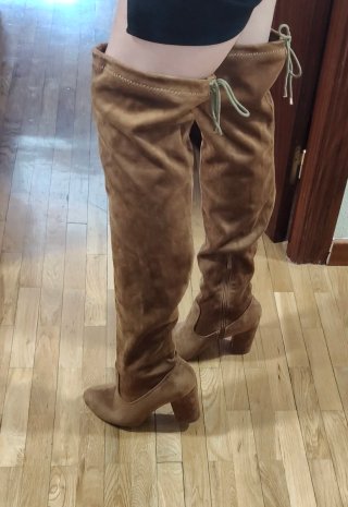 Botas altas marrones