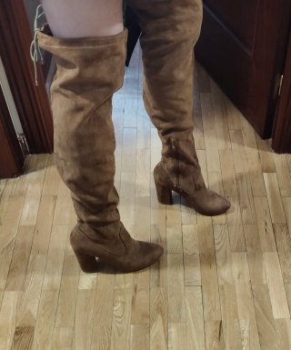 Botas altas marrones