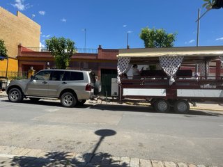 Se vemde Remolque Plataforma Romería