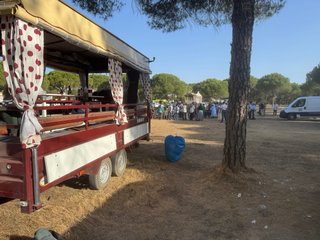 Se vemde Remolque Plataforma Romería
