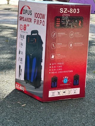 Altavoz DPUS SZ-803 1000W con Micrófono