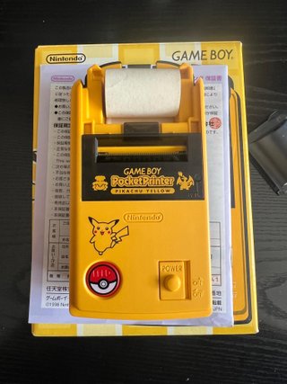 Nintendo Pocket Printer Pikachu Yellow