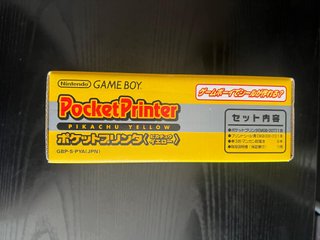 Nintendo Pocket Printer Pikachu Yellow