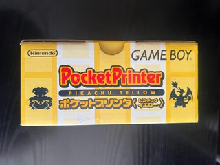 Nintendo Pocket Printer Pikachu Yellow