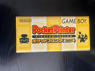Nintendo Pocket Printer Pikachu Yellow