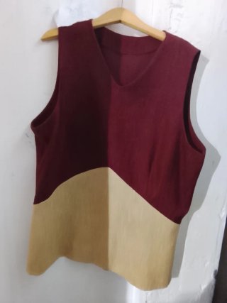 Conjunto Top y Chaqueta Rojo Talla 44
