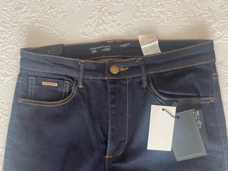 Pantalón vaquero Sfera campana azul