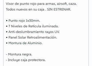 Visor de Punto Rojo