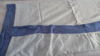 Colcha Cama 90 Flores Azul