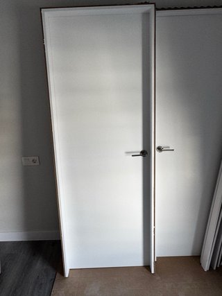 Puertas lacadas blanco mate