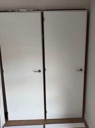 Puertas lacadas blanco mate