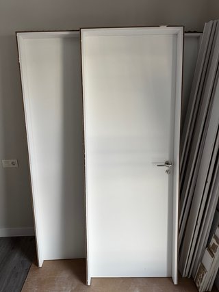 Puertas lacadas blanco mate