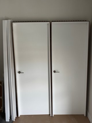 Puertas lacadas blanco mate
