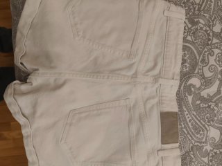 Pantalón corto blanco talla S