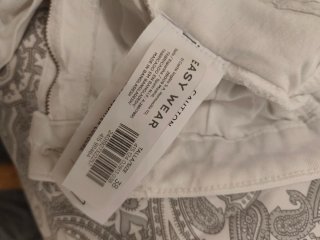 Pantalón corto blanco talla S