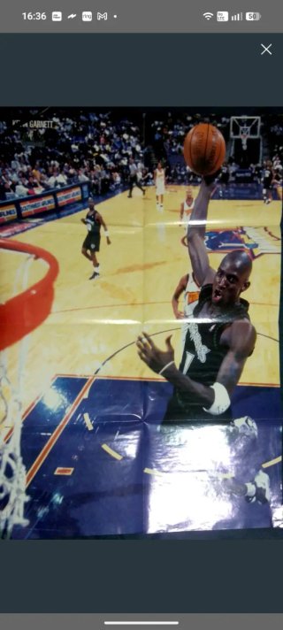 Póster Baloncesto Kevin Garnett