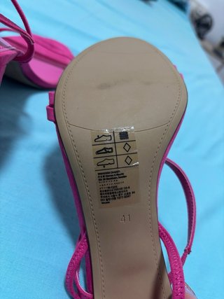 Sandalias H&M Mujer Talla 41 Rosa