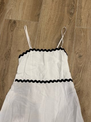 Vestido largo blanco tirantes