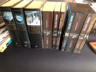 coleccion de libros Harry Potter para adultos