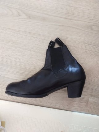 Botas de flamenco negras