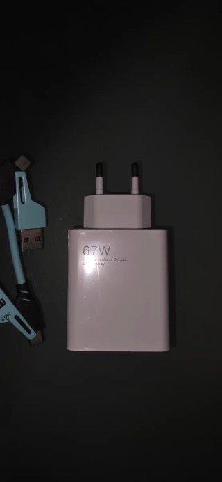 Caricatore Rapido 67W + Cavo USB-C/Lightning