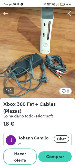 Xbox 360 con juegos y mandos