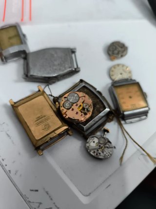 Lote de relojes para piezas