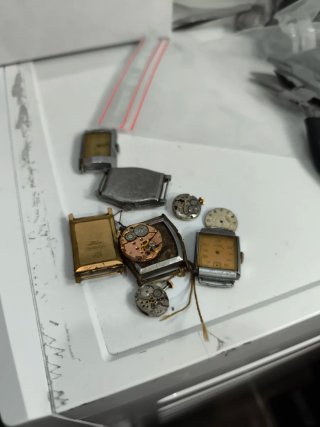Lote de relojes para piezas