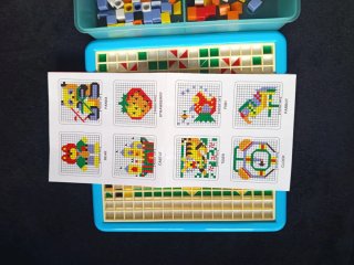 Juego de mesa Mosaic Puzzle Art Eureka Kids