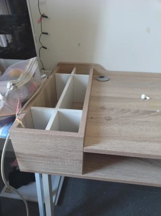 Escritorio Maison du Monde Madera y Metal