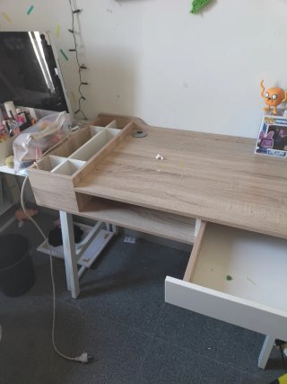 Escritorio Maison du Monde Madera y Metal